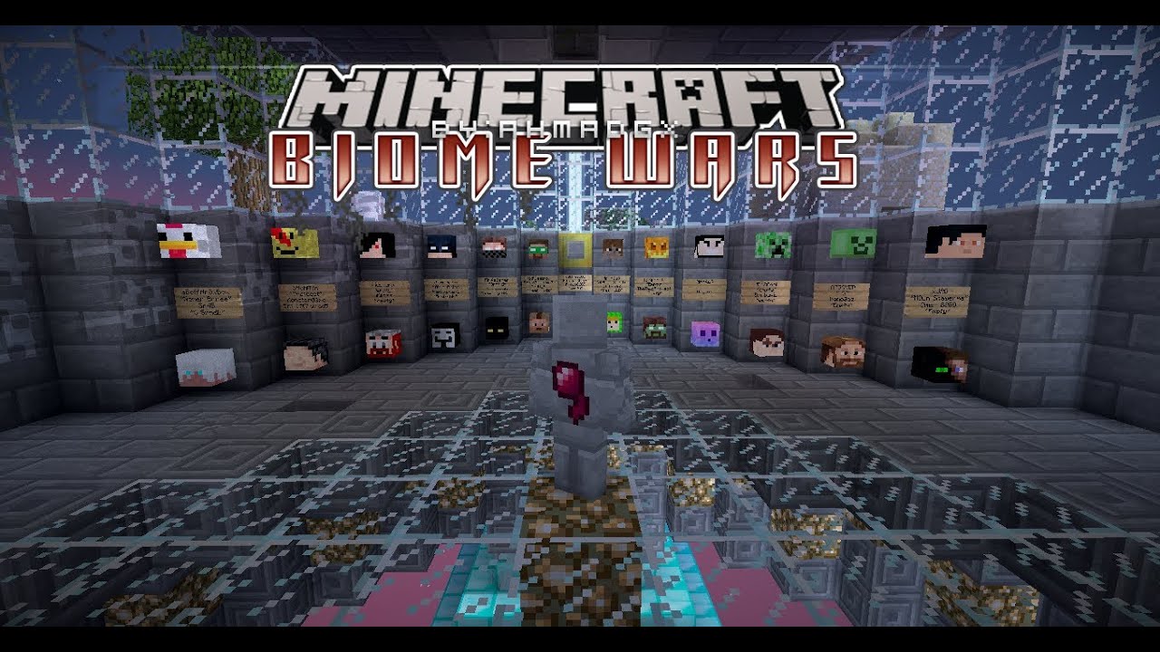 [OMAR8000] حرب سيرفر ماي كرافت - Biomes wars - YouTube