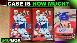 UNBEATABLE PRICE! - 2021-22 Upper Deck Extended Series Hockey Hobby 12 Box Case Break Part 1