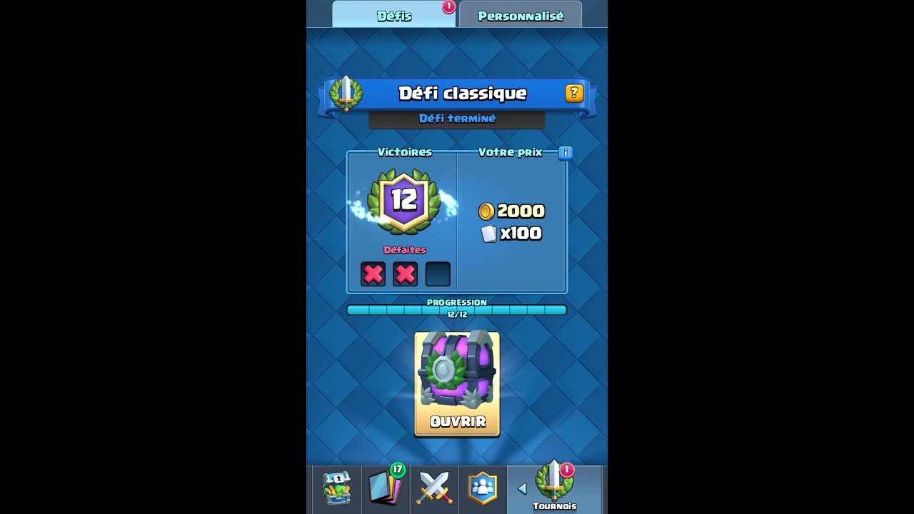 Clash royal venez me rejoindre dans le clan pour me combattre+ tournoi - 