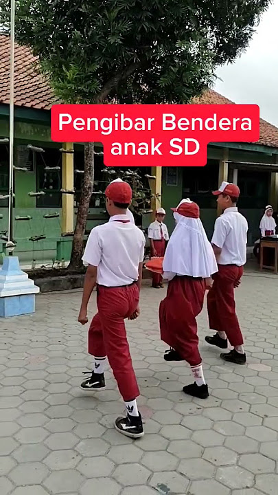 Pengibar Bendera Anak SD