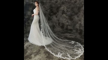 WV046 Wedding Veil / Bridal Veil / Shop Online #veil #veils #weddingveil #bridalveil #bridal #bride