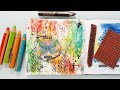 Art Journaling for Beginners using Stabilo Woodys