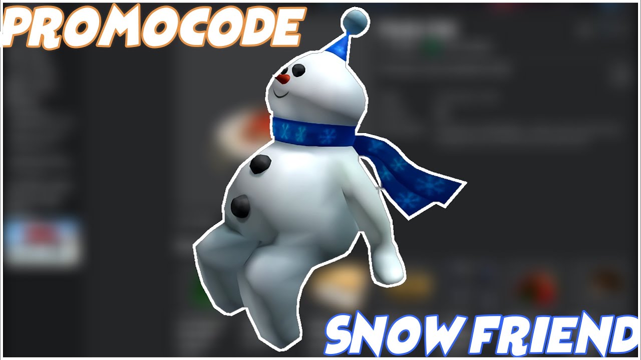 Snow Friend Roblox Promo Code