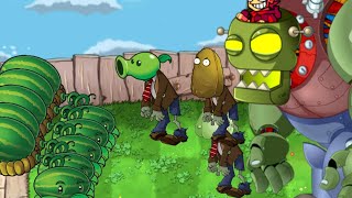 Plants vs Zombies Dr. Zomboss Revenge Hard Gameplay part 1