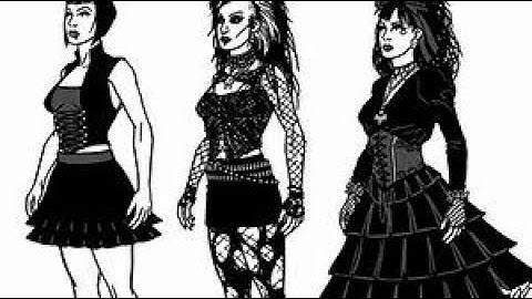 10 TYPES OF GOTH (PART ONE) ...