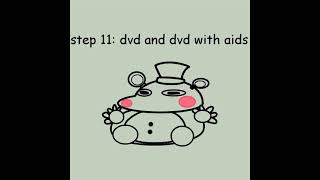 HOW TO DRAW HELPY FNAF (REAL)
