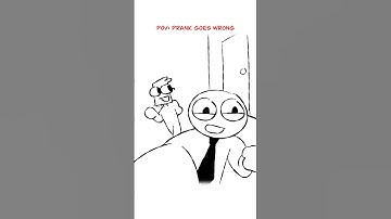 Prank Goes Wrong 😳 (Animation Meme) #shorts