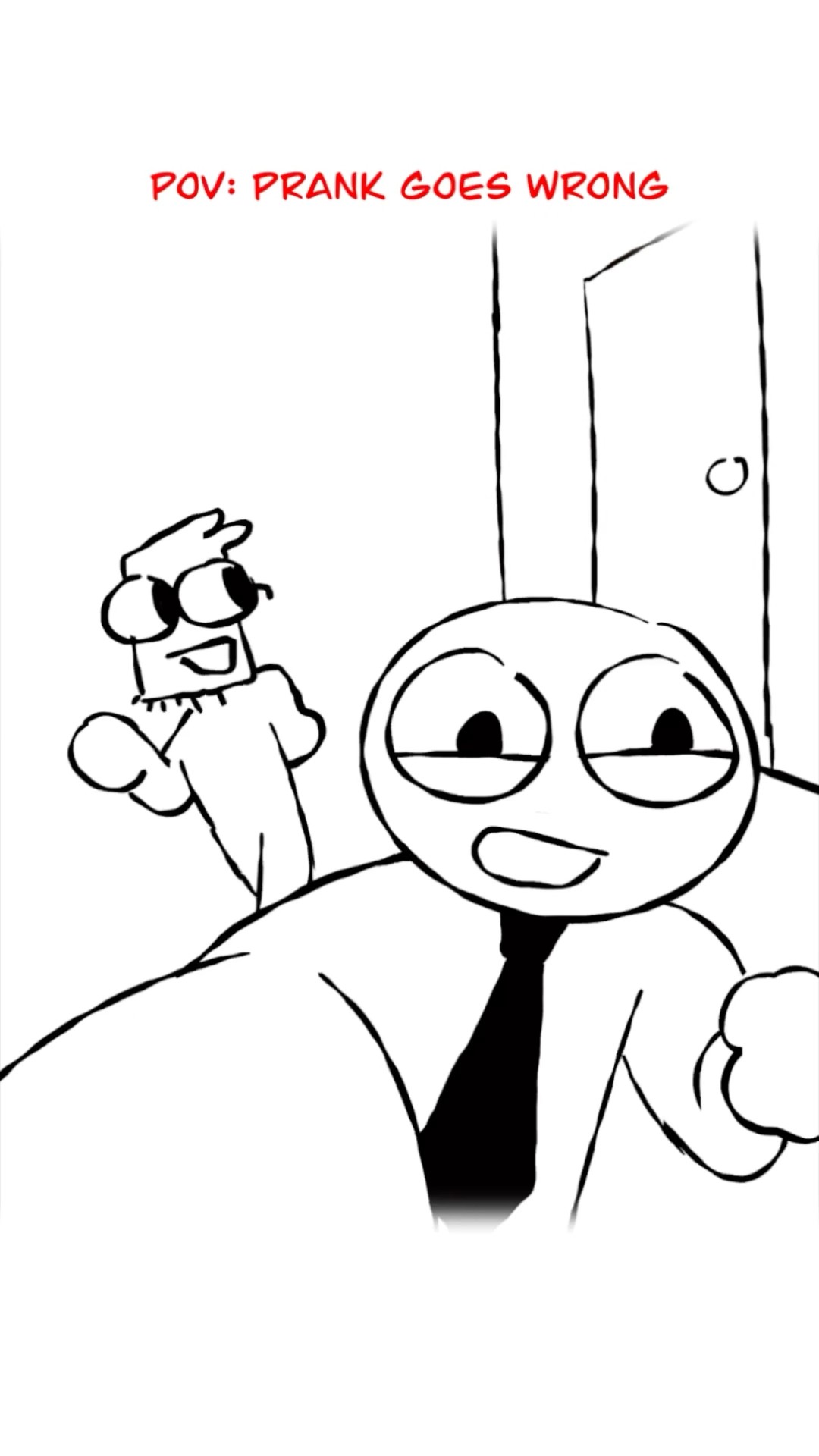 Prank Goes Wrong ? (Animation Meme) #shorts