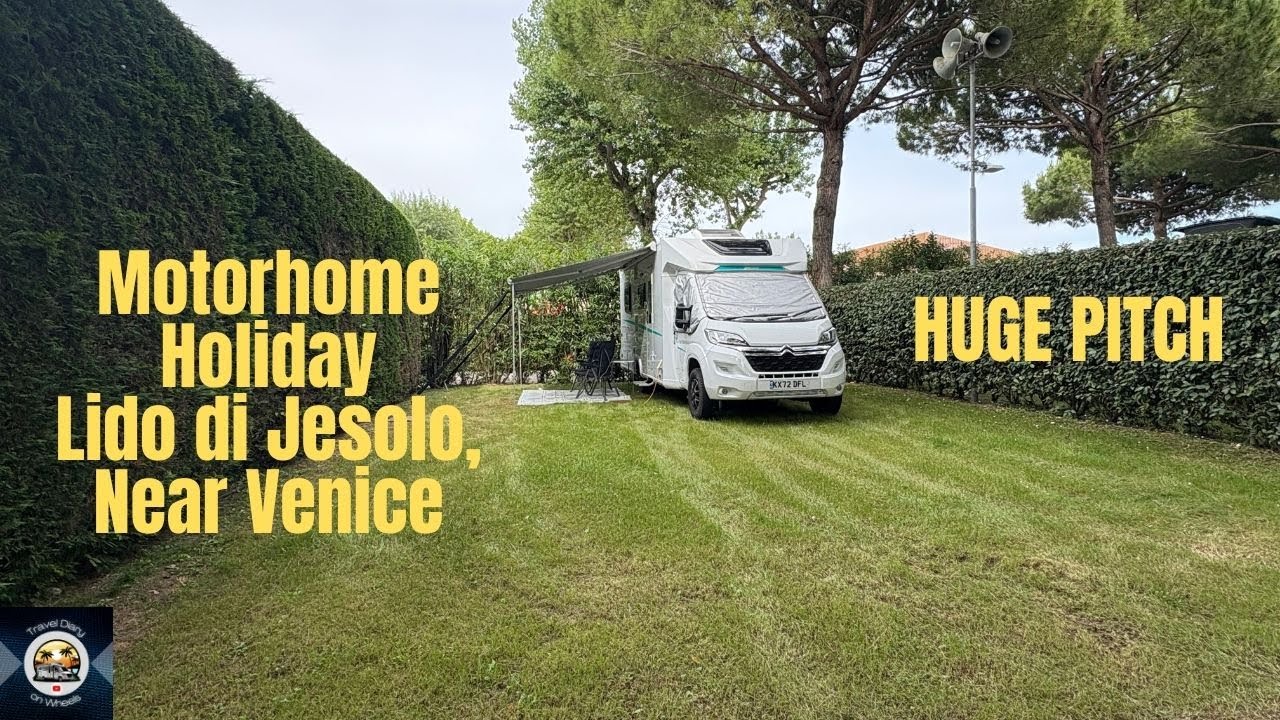 Motorhome Holiday Europe Jesolo International Club Camping, Lido di Jesolo, near Venice, Italy