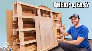 This Easy Wood Rack Changed My Shop!