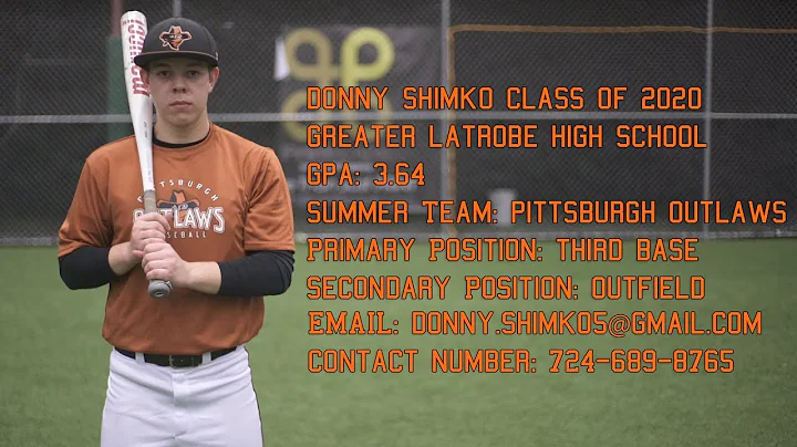 Donny Shimko Class of 2020
