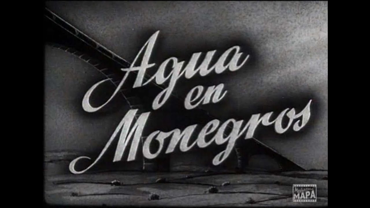 Agua en Monegros. 1959