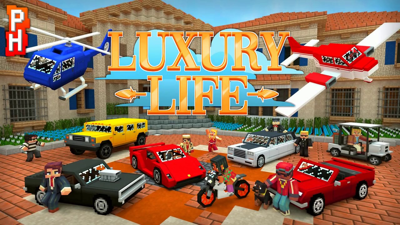 luxury life minecraft download