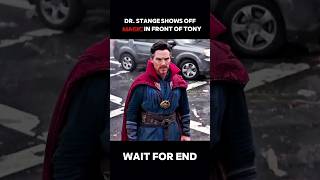 🧙♂️Dr. Strange Shows Off — ⚙️Tony Responds💥#marvel#ironman#shorts