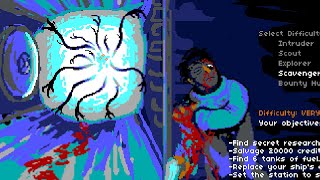 Deathless Hyperion on the highest difficulty. A space FPS by the dev of Look Outside.