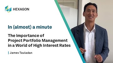 In (almost) a minute - Project Portfolio Management in a World of High Interest Rates
