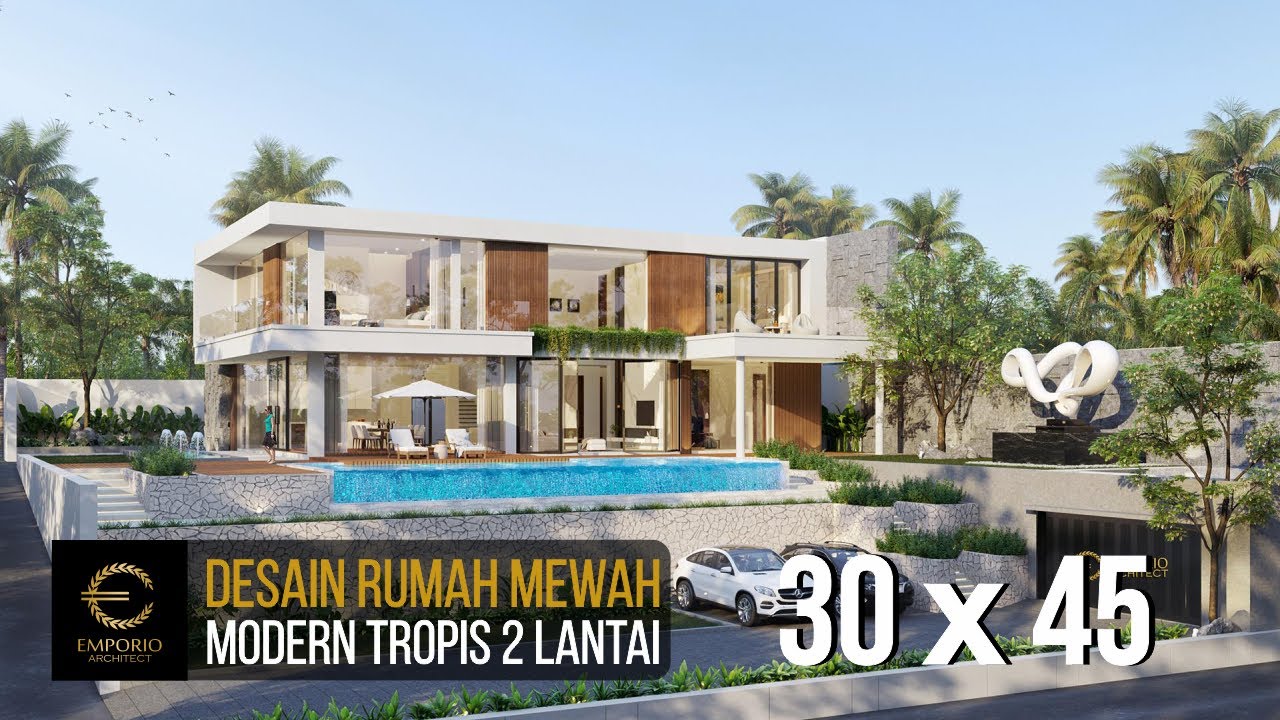 Video 3D Desain Rumah Modern 2 Lantai Bapak Rahimi Video 3D Desain Rumah Modern 2 Lantai Bapak Rahimi
