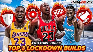 3 BEST LOCKDOWN BUILDS in NBA 2k25! BEST LOCKDOWN BUILD NBA 2k24! LEGEND GLOVE!