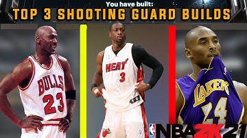 *NEW* TOP 3 SHOOTING GUARD BUILDS IN NBA 2K21! Most OverPowered Broken Archetypes!