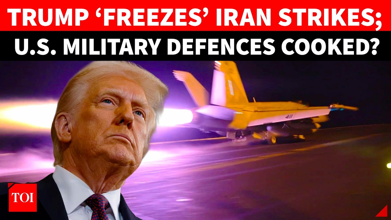 US Defences TAPPED OUT? ‘Halt Iran Strikes Now’: Trump Hits Brakes As IRGC Drains Missile Stockpile