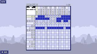 Picross Touch (Hard Level 61) Gameplay and Tutorial