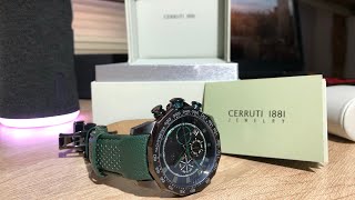 CERRUTI 1881 🇮🇹 Watch Unboxing