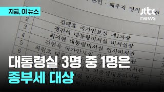 &#39;종부세 완화&#39; 추진하는 대통령실 공직자 33%가 대상…&quot;상위 1% 위한 정책&quot;｜지금 이 뉴스