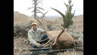 Wyoming Elk Hunt with Dawson T.  Huge Wyoming Public Land Bull