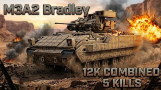 M3A2 Bradley: 12.000 Combined Damage & 5 Kills | World of Tanks Modern Armor