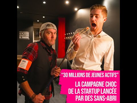 Des sans-abri lancent