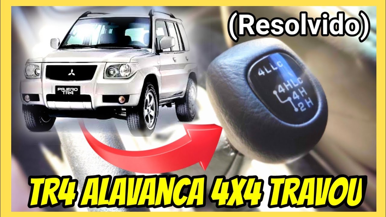 Como trocar a bucha da alavanca da Mitsubishi Pajero TR4 4X4 - ( Solução Completa no Vídeo )