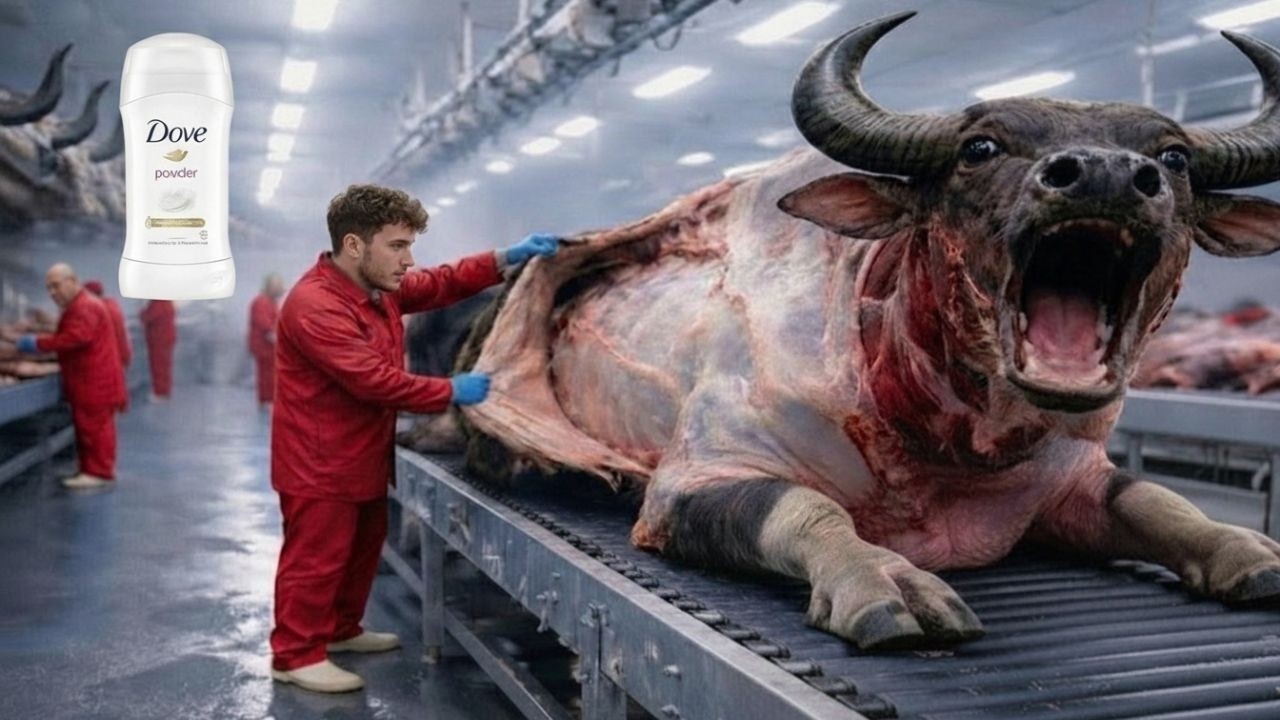 Complete Buffalo Horn Processing in a Premium Dove Soft Powder Factory