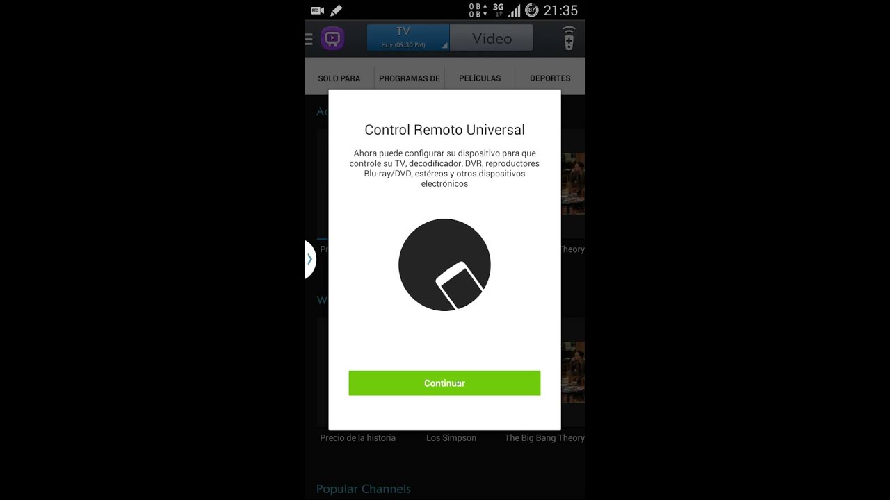 Configurar dispositivos con watch on