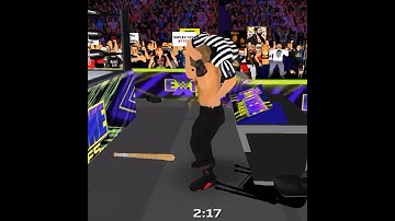 Roman Attack referee #wr3d #wwe #2k22 #romanreigns