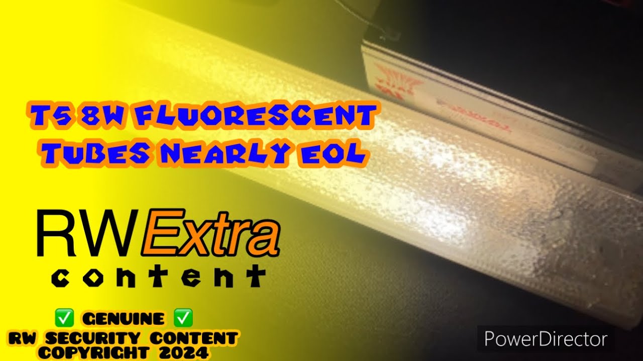 T5 8W Fluorescent Tubes Nearly EOL (RW Extra Content) - YouTube