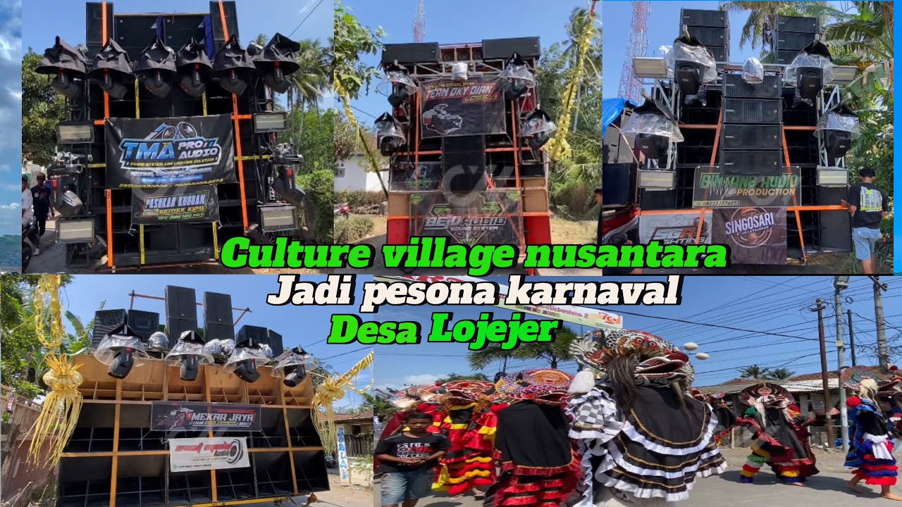 INI BARU KARNAVAL, BEDA DARI YANG LAIN KARNAVAL LOJEJER WULUHAN