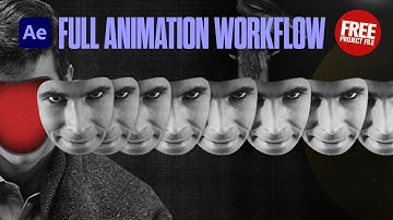 Psycho Collage Style Animation | Animation Workflow 2/2
