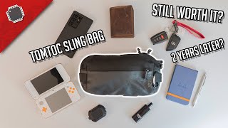 Download lagu How durable is the Tomtoc Sling Bag after 2 years of use? - Review