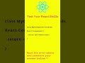 React interviewers love this question… do you know the answer?#reactjs #reactjsinterview #frontend