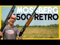 Mossberg 500 retro 12ga pump shotgun action review