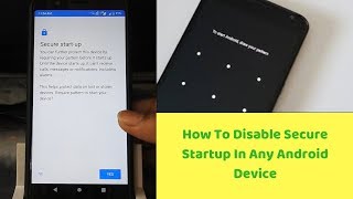 How To Disable Secure Startup In Any Android Device screenshot 4