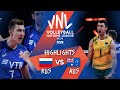 RUS vs. AUS - Highlights Week 2 | Men's VNL 2021