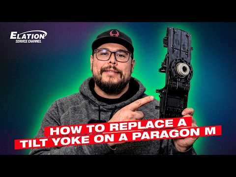 "How To" with Zach Santana: Replace a Tilt Yoke on a Paragon M
