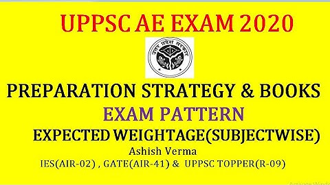 UPPSC AE 2020 Preparation Strategy|Exam Pattern|Book for Hindi|GK| Civil|How to Prepare for UPPSC AE