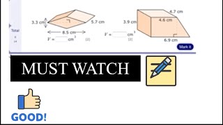 Volume of Prisms Myimaths Mymaths Task