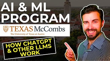 University of Texas AI & ML Program Review - [Part 7] - LLMs