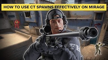 How to Use CT Spawns Effectively on Mirage - Lesson by CS2 Coach Hecklerr