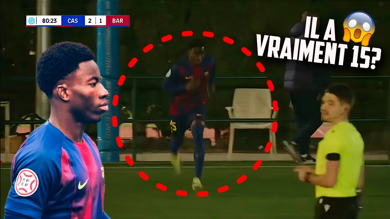 DÉBUT INCROYABLE DU “NOUVEAU YAMAL” DE 15 ANS AVEC LE BARÇA