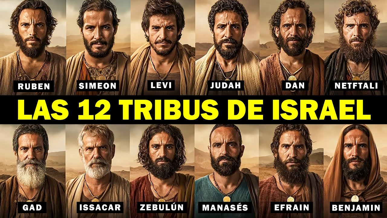 ¿Quiénes son las 12 Tribus de Israel? ¿Y Dónde Están Hoy? (Estudio Bíblico De las 12 Tribus)