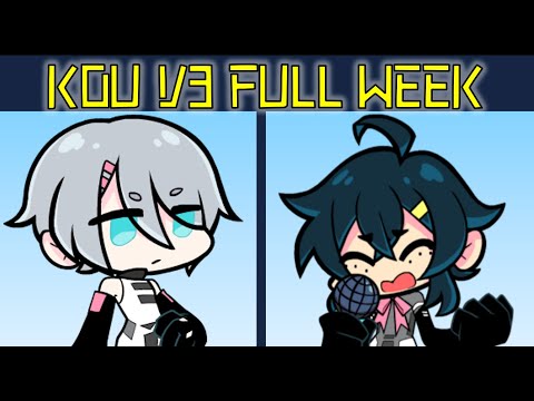 K O U IS BACK FNF Vs K O U WEEK 2 UPDATE MOD SHOWCASE FC SDCB EXTRAS 